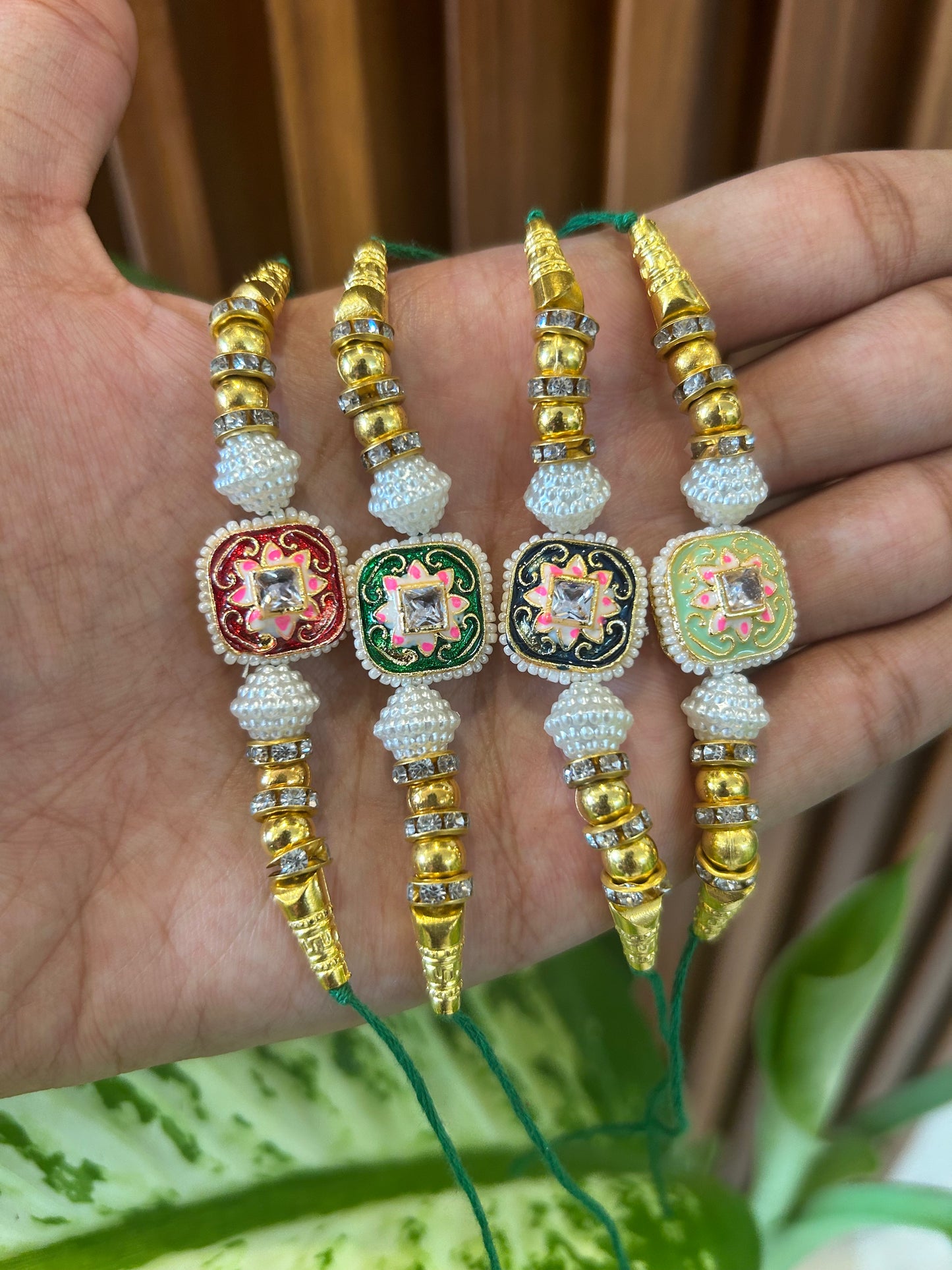 Handmade Kundan Rakhi Combo For brothers πͺπ₯