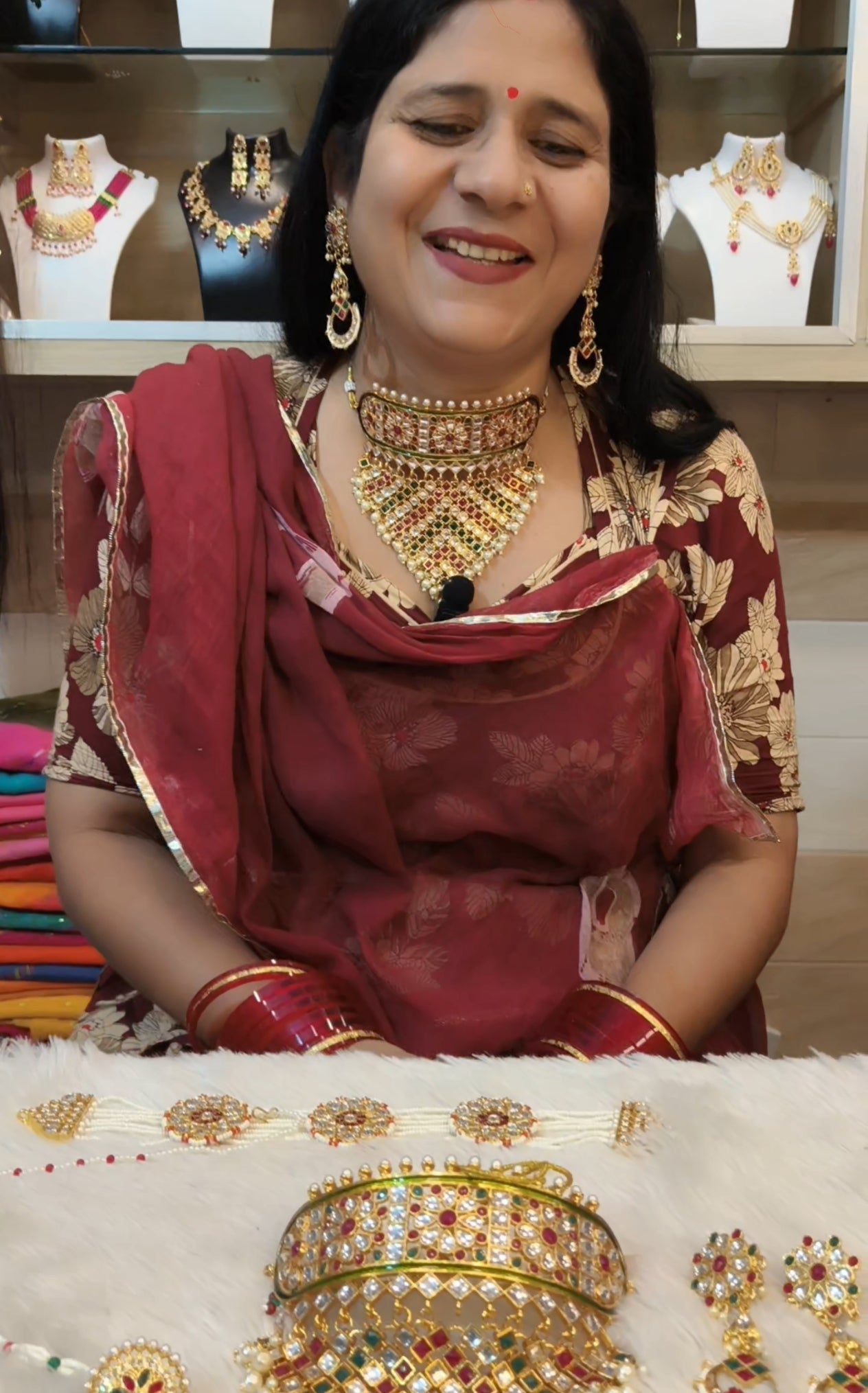 Rajputi Jewellery Combo Set