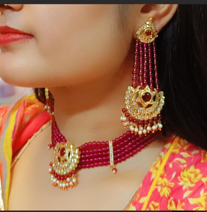 Rani choker Necklace Set