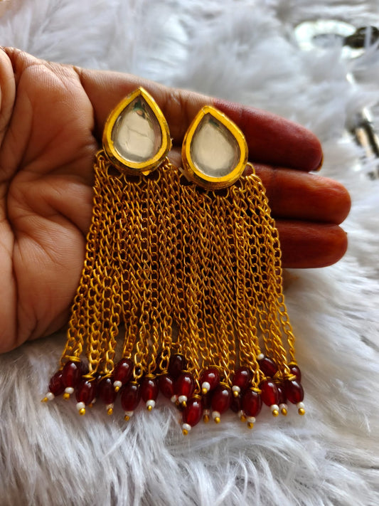 Handmade Kundan Earrings