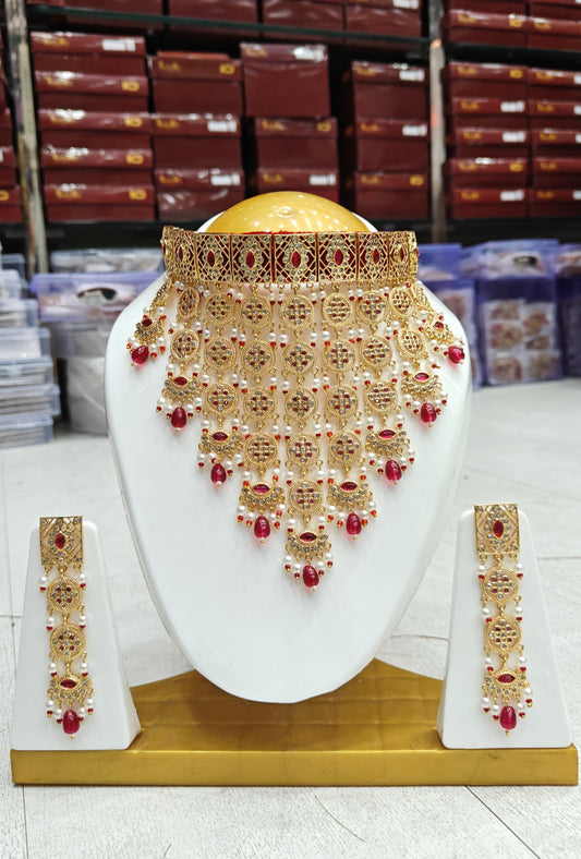 Rajwadi Aad Jewellery Set