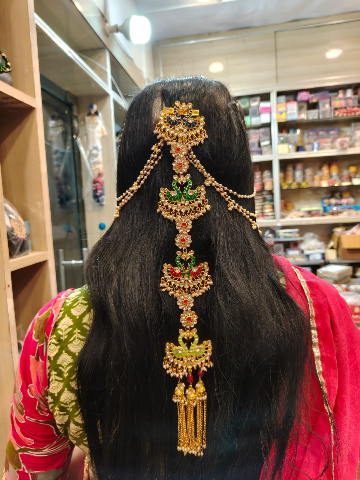 Kundan Choti Hair accessories