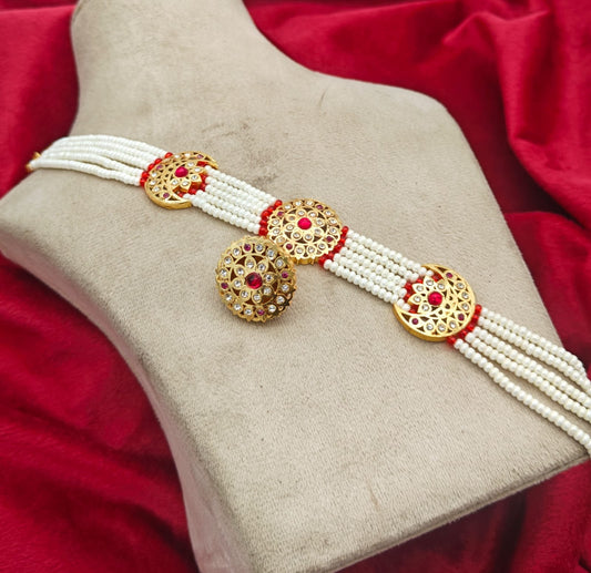 Sheeshpatti Gold plated