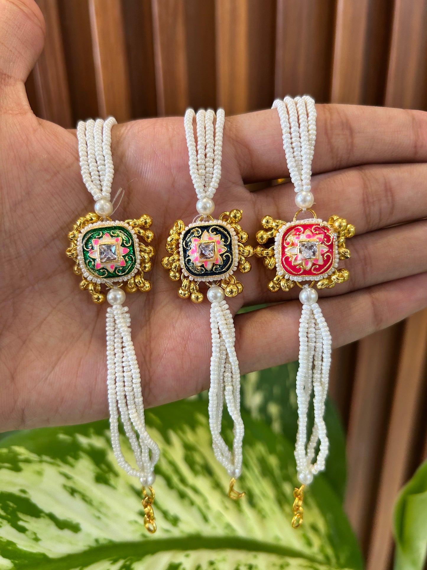 Kundan Rakhi For Girls 🔆🌻