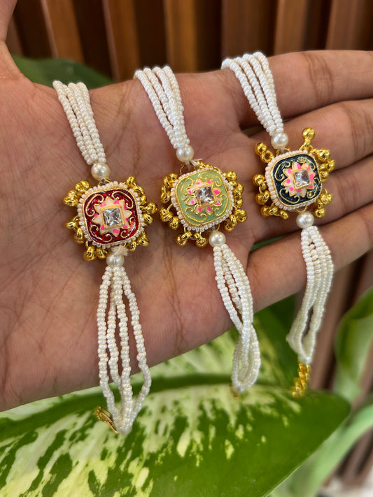 Kundan Rakhi For Girls 🔆🌻
