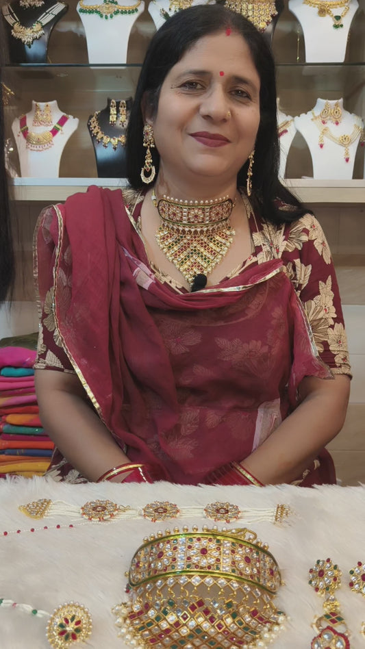 Rajputi Jewellery Combo Set