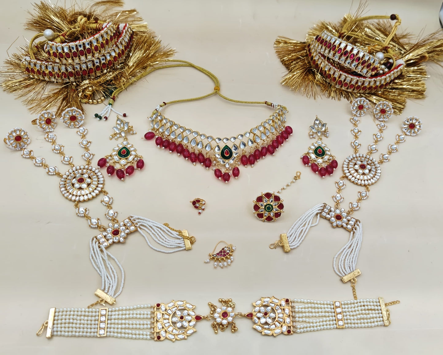 Kundan Combo Set