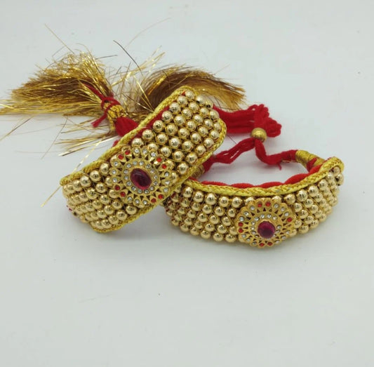Rajputi Golden Poonchi For Women