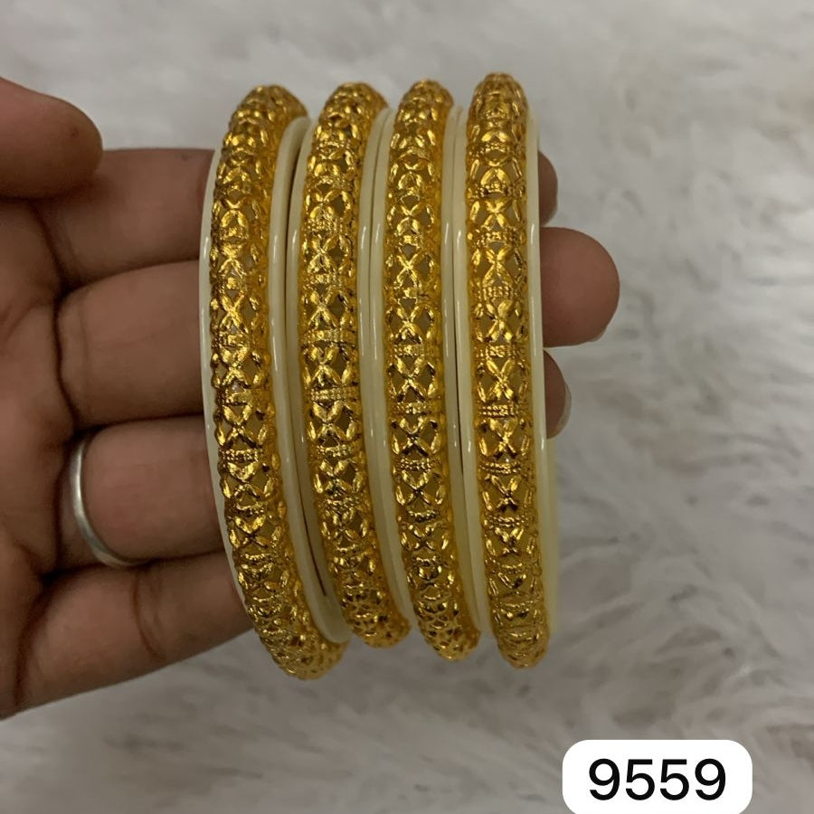 Gold plated Bangles set 🥰