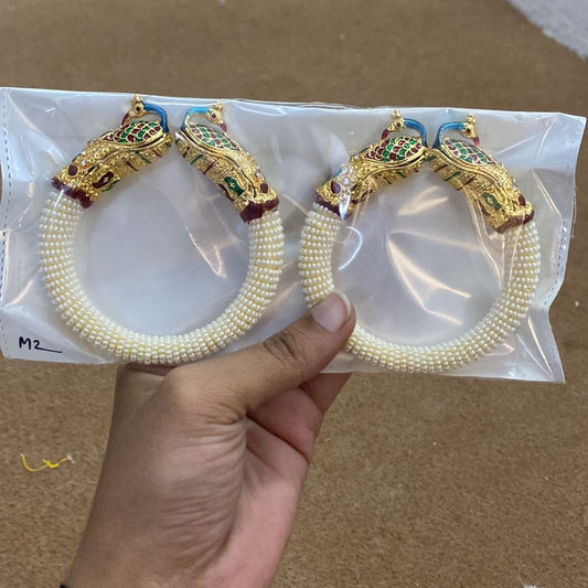 Peacock Design Bangles Kade (Free Size)