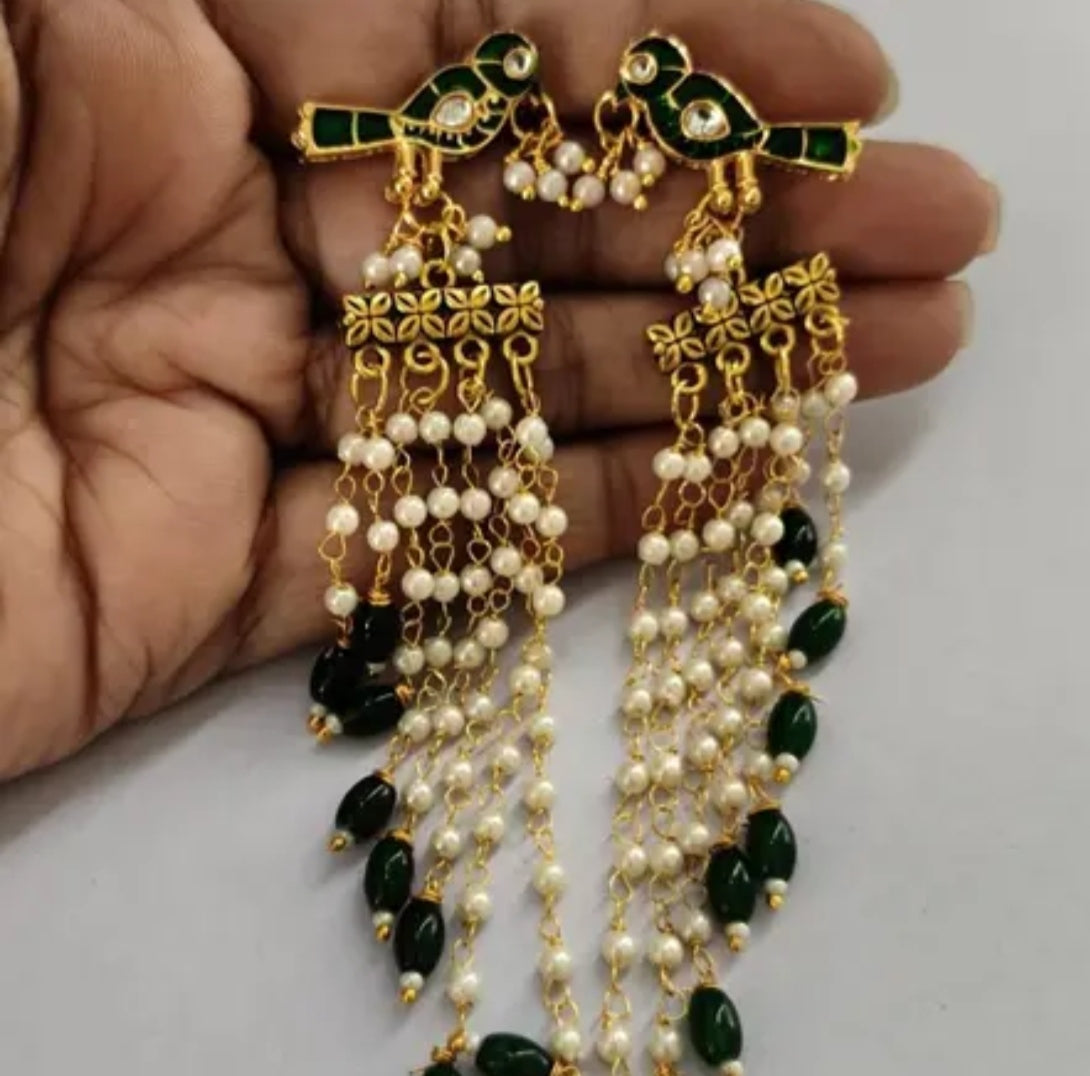 Parrot earings