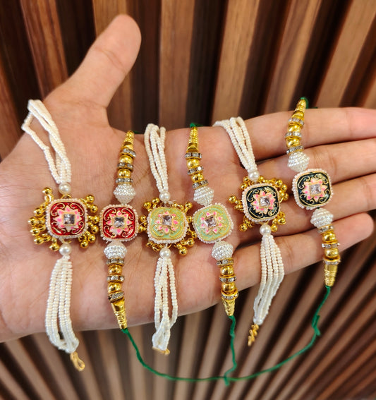 Bhaiya Bhabhi Rakhi Combo Set 🌸🙏